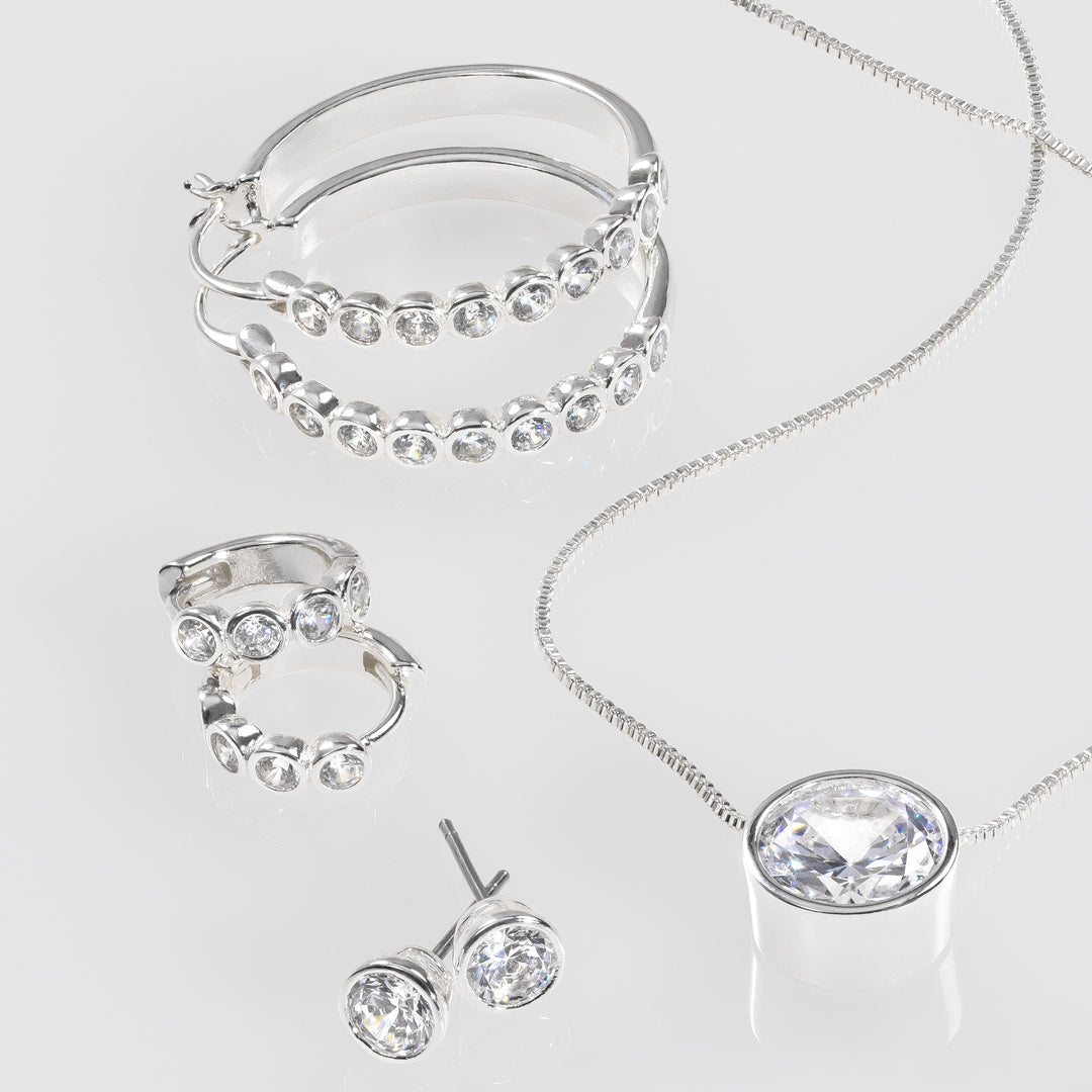 Diamondette simulated diamond jewelry accessories