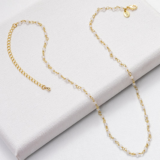 Gold Crystal Chain