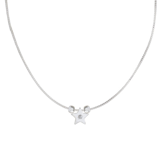 Star charm necklace set for simple and dainty jewelry lovers