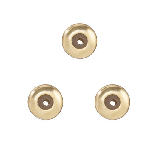 Gold spacer beads create customized jewelry for necklaces & bracelets