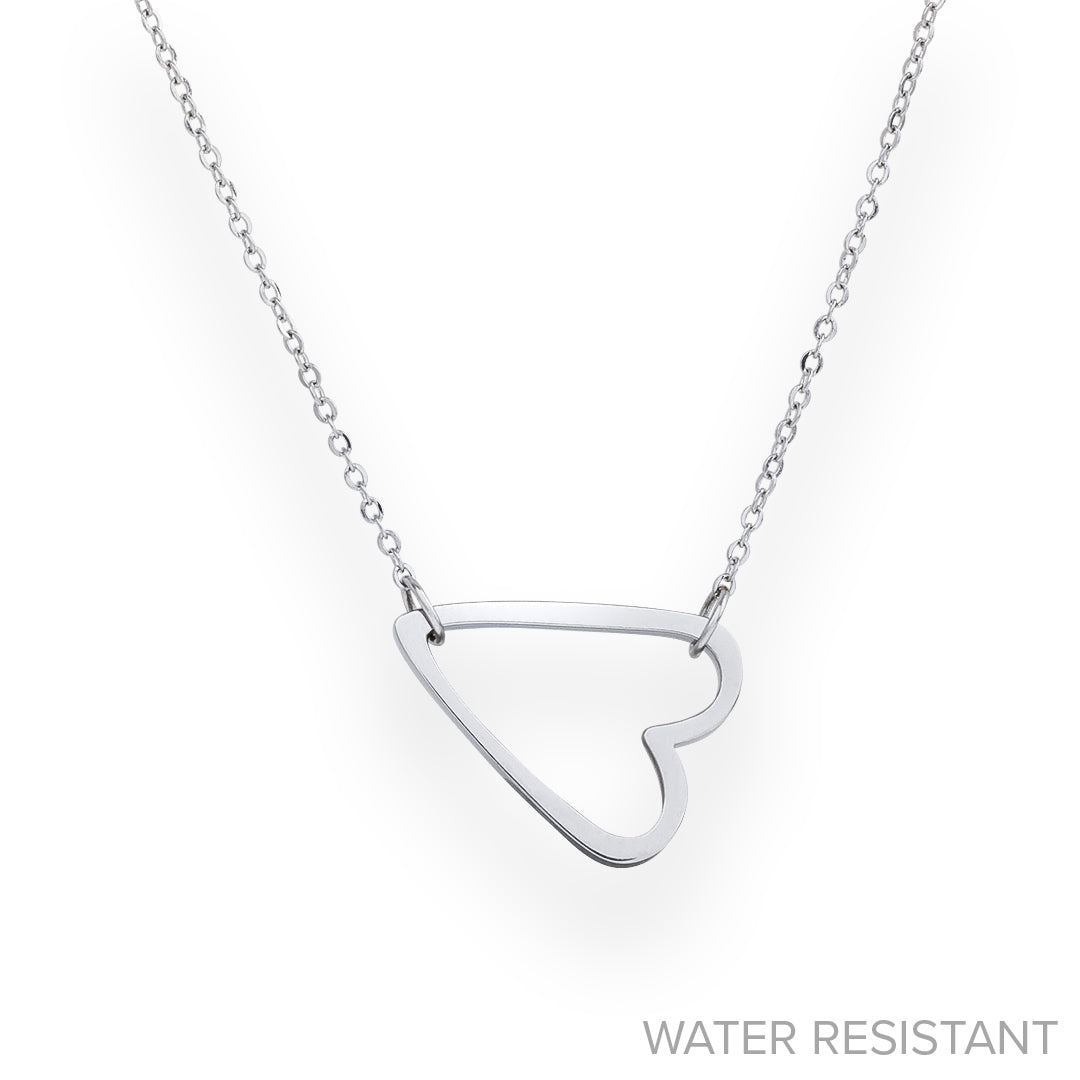 Floating Heart Necklace (WR)